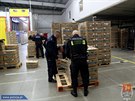 Poltí policisté v sobotu zabavili 178 kilogram devadesátiprocentního kokainu...