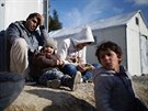 Benci v uprchlickém táboe Moria