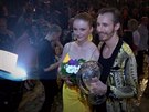 vítězové taneční soutěže StarDance Marie Doležalová a Marek Zelinka