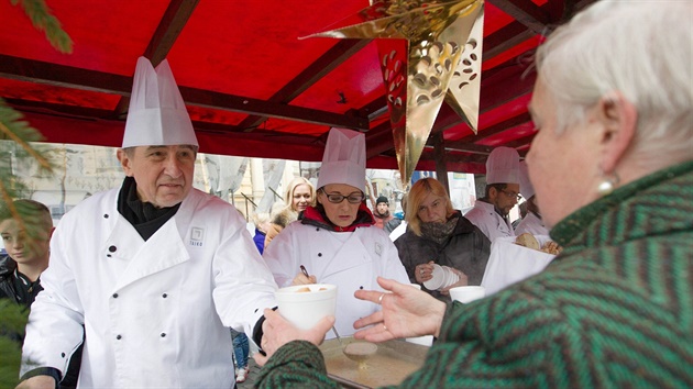 Staromstské námstí Ministr financí Andrej Babi a primátorka Prahy Adriana...