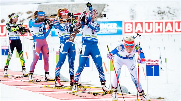 UTKEJ KAISO, UTKEJ! Veronika Vtkov posledn ranou pila o podium v hromadnm zvod. Finku tak sthala druh Soukalov