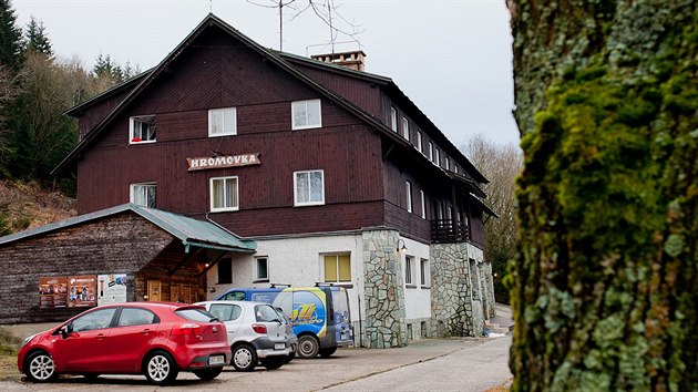 Hotel Hromovka ve Špindlerově Mlýně (23.12.2015).