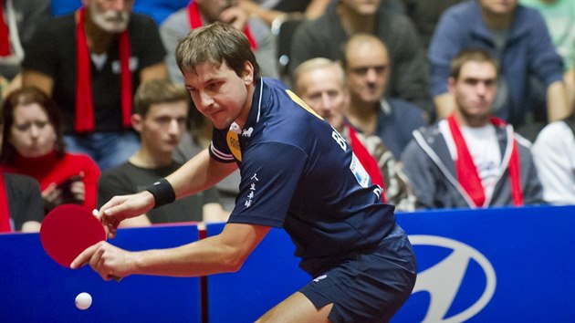 Nmeck stoln tenista Timo Boll.