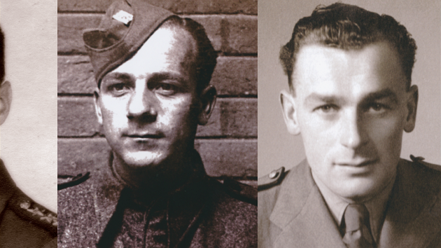 Trojice přátel a pozdějších válečných hrdinů (zleva) Bohumil Bednářík, Jaroslav Švarc a Alois Fröhlich odešla na Štědrý den roku 1939 do Francie bojovat proti nacistickému Německu.