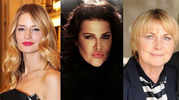 Linda Vojtov�, Ilona Cs�kov� a Eli�ka Balzerov�