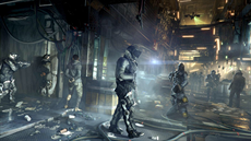 Totalitní praha v Deus Ex: Mankind Divided