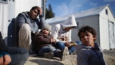 Benci v uprchlickém táboe Moria