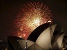 Tradiní ohostroj u Opery v Sydney