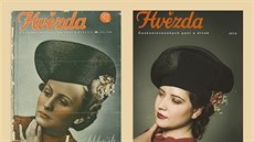 B�ezen roku 1938 a roku 2016 v podání Marie Létavové.