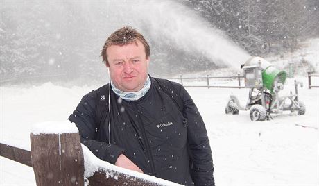 Organizátor Martin Koucký je dlouholetým pedsedou Skiklubu Jizerská padesátka.