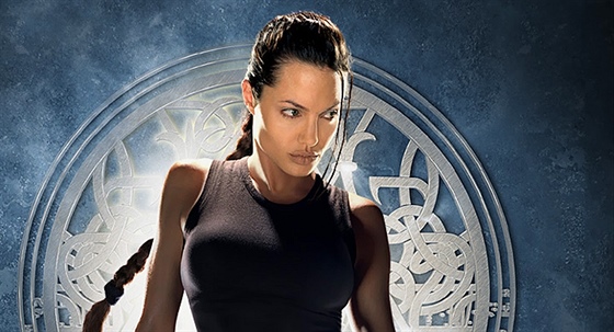 Angelina Jolie jako Lara Croft ve filmu Tomb Raider