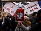 Ovladae jsou nae! Tisíce Polák demonstrovaly proti mediálnímu zákonu (9....