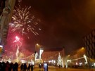 Silvestrovské oslavy v centru Brna. (31. 12. 2015)