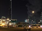 Zábry z poáru v Dubaji, které vyfotil eský turista Matyá Olmr. (31....