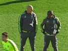 Zidane poprvé vedl trénink jako nový trenér Realu