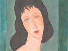 Elmyr de Hory: Portrét eny ve stylu Amedea Modiglianiho, kol. roku 1975