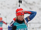 Biatlonistka Barbora Tomeová pi tréninku v Novém Mst na Morav.