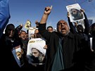 Proti poprav duchovního Nimra Bákira Nimra protestovali i íité v Bagdádu (5....