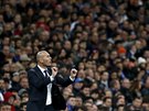 Zinédine Zidane pi své premiée jako kou Realu Madrid