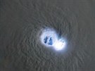 Tropická boue cyklon Bansi, která se pehnala nad Indickým oceánem v lednu...