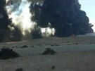 Ropné terminály v Libyi jsou v plamenech