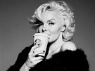 Moderní Marilyn Monroe podle fotografa Daniela Sachona v podání dvojnice Suzie...