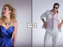 Dámská a pánská móda v roce 1985