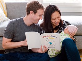 Mark Zuckerberg, jeho manelka Priscilla Chanová a jejich dcera Max (10....