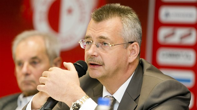 Jaroslav Tvrdík - místopředseda dozorčí rady fotbalové Slavie.