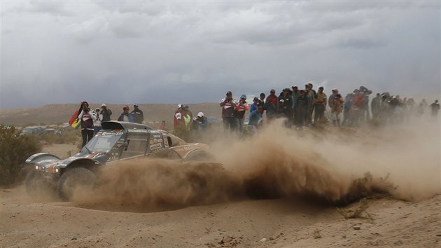 Josef Macháek na Rallye Dakar.