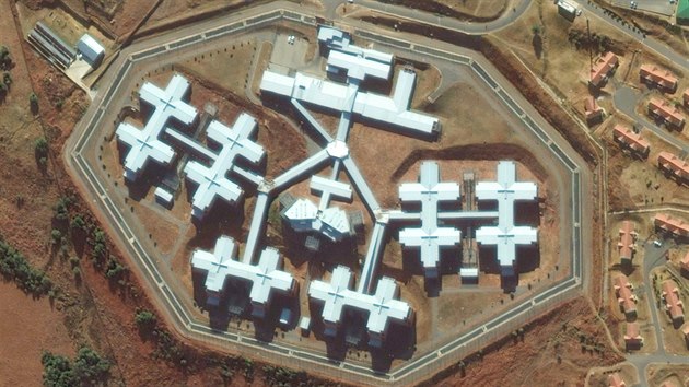 Věznice Ebongweni u jihoafrického města Kokstad
