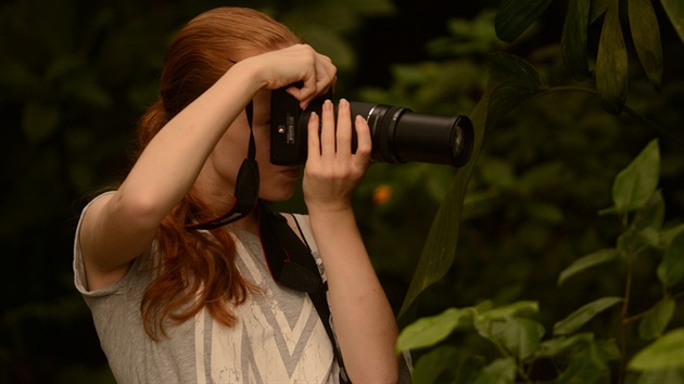 Fotografický kurz v Botanické zahrad.