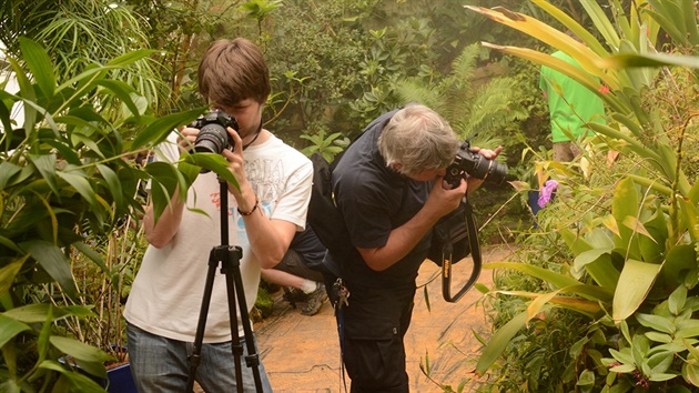 Fotografický kurz v Botanické zahrad.