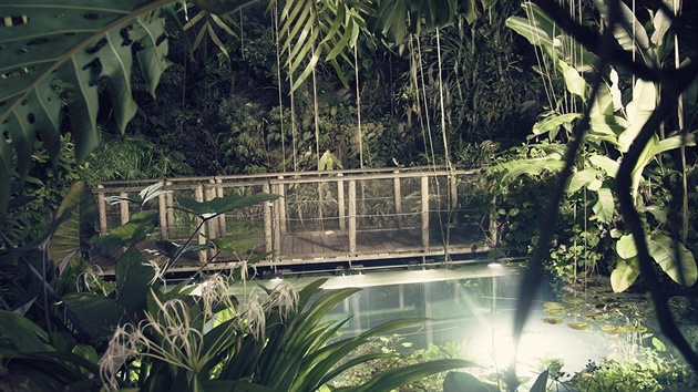 Fata Morgana v noci.