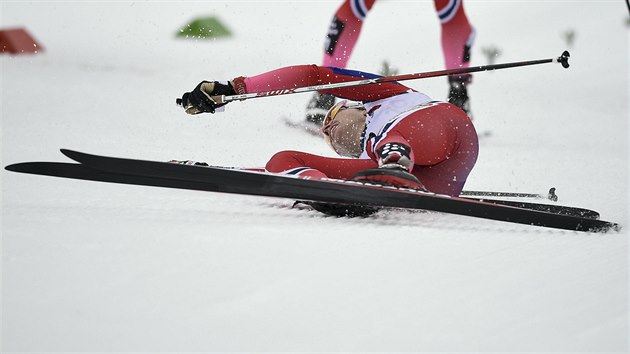 Heidi Wengov v cli klasick destky na Tour de Ski