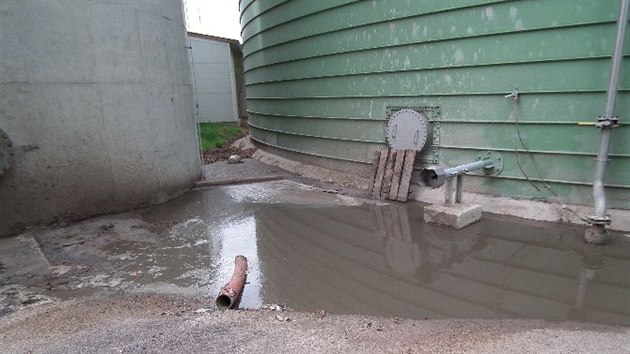 Provozovatel bioplynov stanice na Znojemsku nkolikrt poruil vodn zkon.