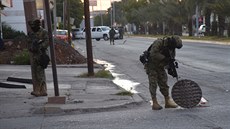 Mexické bezpenostní síly zadrely ve mst Los Mochis narkobarona Joaquína...