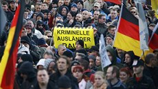 Demonstrace odprc imigrace v Kolín nad Rýnem (9. ledna 2015)