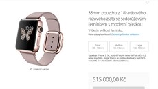 Apple za�ne hodinky Watch na �eském trhu prodávat 29.1. 2016