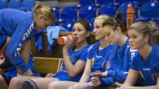 Smutek na st�ída�ce házenká�ek Zlína.