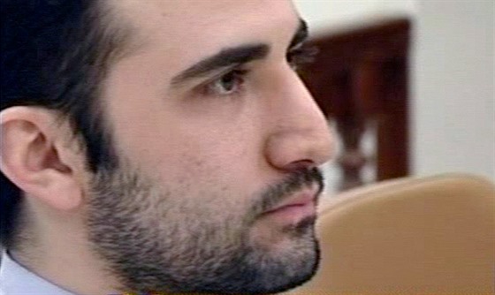 Američan íránského původu Amir Hekmati na záběru íránské státní televize.