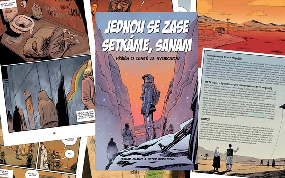 Komiks Jednou se zase setkáme, Sanam je součástí kampaně Hello Czech Republic