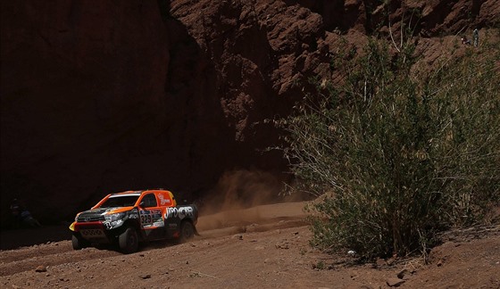 Martin Prokop v osmé etap Rallye Dakar