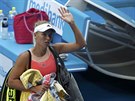 LOUENÍ. Dánská tenistka Caroline Wozniacká vypadla na Australian Open v 1....