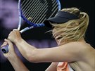 Ruská tenistka Maria arapovová bojuje v 1. kole Australian Open.