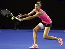 eská tenistka Kristýna Plíková bojuje v 1. kole Australian Open s domácí...