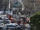 Istanbulským námstím Sultanahmet otásla exploze (12.1.2016)