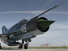 Letoun MiG-21 bulharskch vzdunch sil