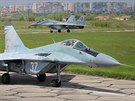 Letouny MiG-29 bulharských vzduných sil