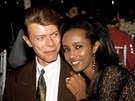 Manelkou Davida Bowieho byla modelka Iman, Amerianka somálského pvodu